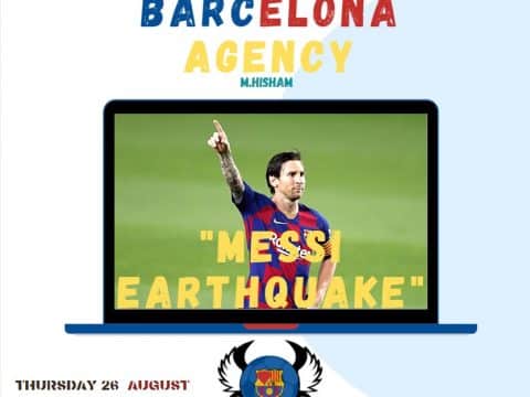 "Messi earthquake"
