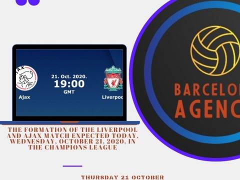 The formation of the Liverpool and Ajax match expected today, Wednesday, October 21, 2020, in the Champions League