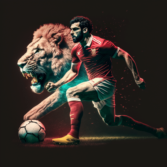ahsnko Roaring Lion Ultra Realistic 8K 3D Red Sun In this image a9143c83 0a6e 4b82 8ef2 d83117ef15d9