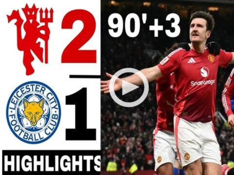 Manchester United - Leicester City 2-1