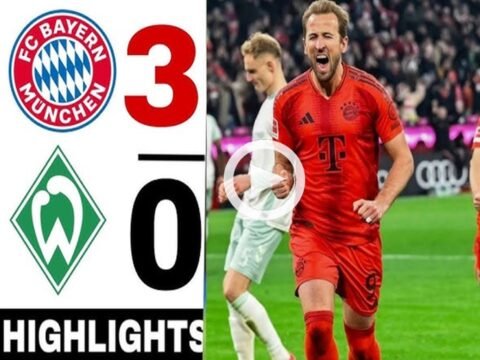 Bayern Munich - Werder Bremen 3-0