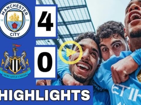 Man City - Newcastle United 4-0