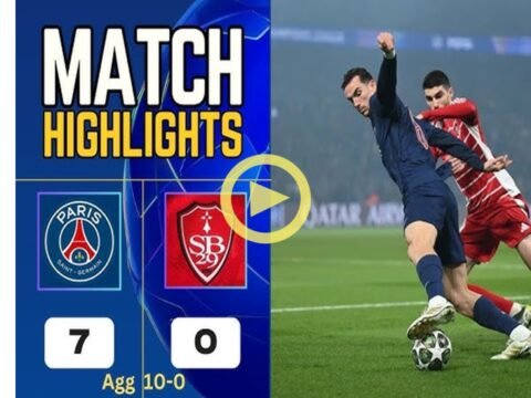 Paris Saint Germain - Brest Played on 2/ 19/ 2025