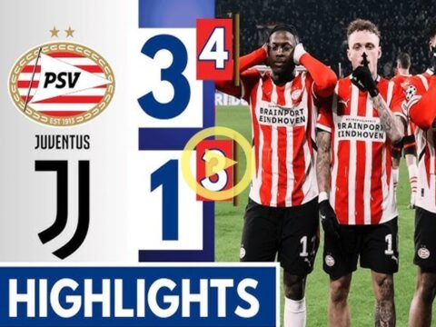 PSV Eindhoven - Juventus Played on 02/19/2025