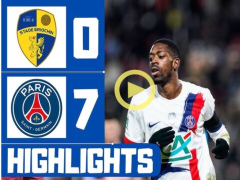 Stade Briochin - Paris Saint Germain 7-0