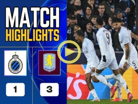 Club Brugge - Aston Villa 3 - 1