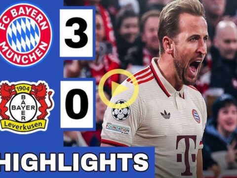 Bayern Munich - Bayer Leverkusen 3-0