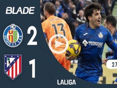 Getafe - Atletico Madrid 2-1