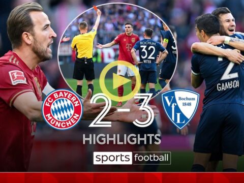 Bayern Munich - VfL Bochum 2-3