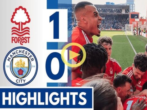 Nottingham Forest - Man City 1-0