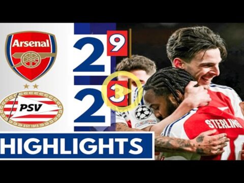 Arsenal - PSV Eindhoven 2-2