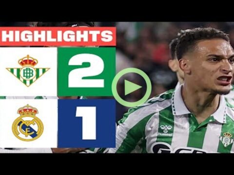 Real Betis - Real Madrid 2 - 1