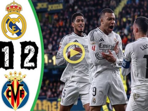 Villarreal - Real Madrid 1-2