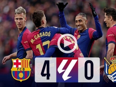 Barcelona - Real Sociedad 4-0