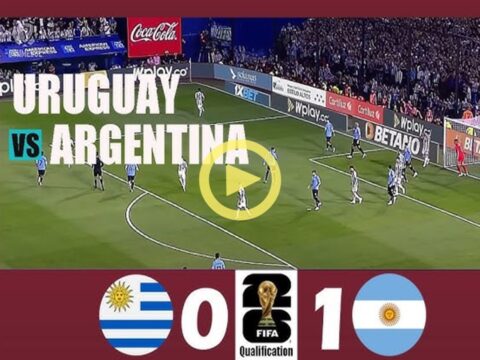 Uruguay - Argentina 0-1