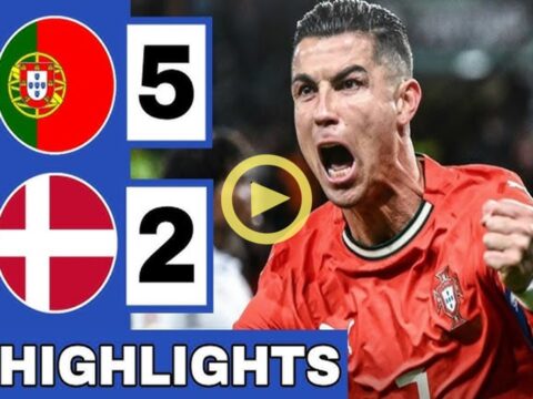 Portugal - Denmark 5-2