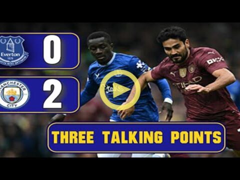 Everton - Man City 0-2