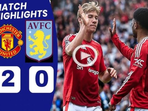 Manchester United - Aston Villa 2-0