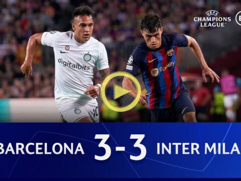 FC Barcelona - Inter Milan 3-3
