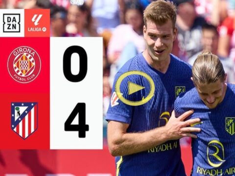 Girona - Atletico Madrid 0-4