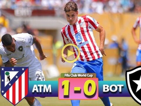Atletico Madrid - Botafogo RJ 1-0