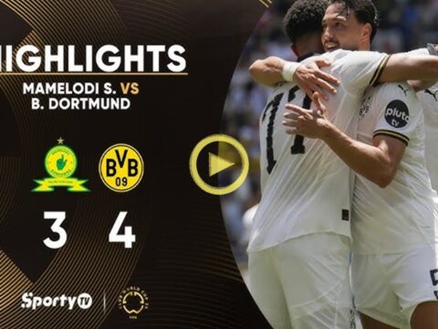 Mamelodi Sundowns - Borussia Dortmund 3-4