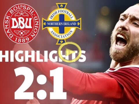Denmark - Northern Ireland 2-1