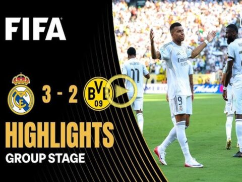 Real Madrid - Borussia Dortmund 3-2
