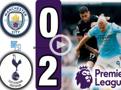 Man City - Tottenham Hotspur - Played on August 23, 2025