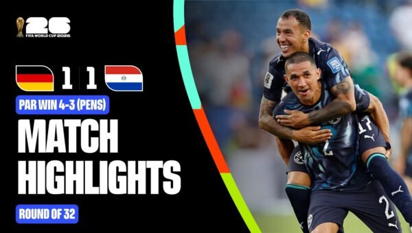 Germany 1-1 Paraguay (3-4 Pens) Highlights & All Goals | FIFA World Cup 2026