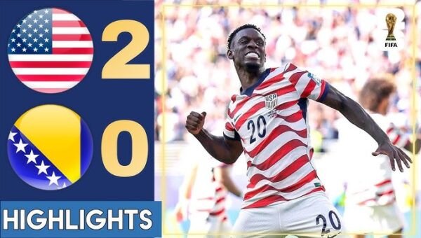 USA vs Bosnia-Herzegovina Highlights | FIFA World Cup 2026 Round of 32