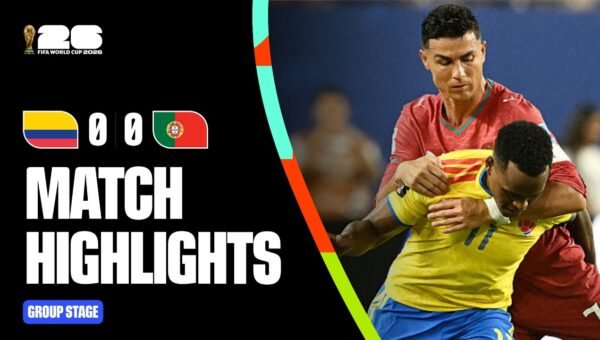 Colombia 0-0 Portugal Highlights | FIFA World Cup 2026 Group K