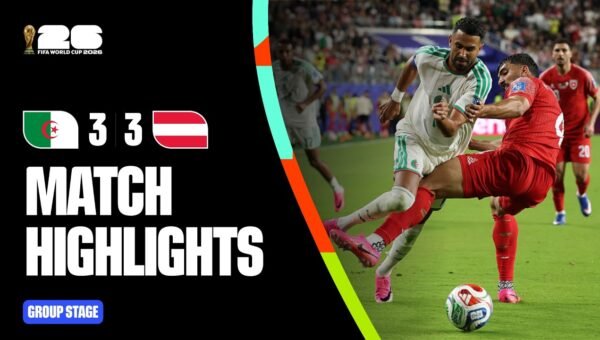 Algeria 3-3 Austria Highlights & All Goals | FIFA World Cup 2026 Group J