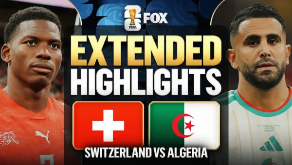 Switzerland vs Algeria Highlights | FIFA World Cup 2026 Round of 32
